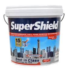 สีน้ำภายนอกและภายใน ชนิดกึ่งเงา